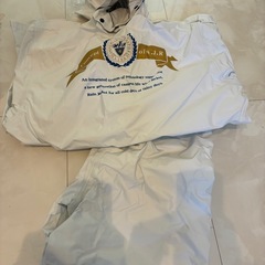 未使用　学校指定　高校生　雨ガッパ　雨合羽の画像
