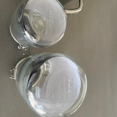 IKEA 新品未使用品　ガラス保存容器大、小の画像