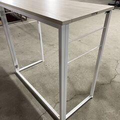 【美品】ニトリ 折りたたみデスク Nボルダ 白系 簡易デスク 持ち運び可能 早い者勝ち 引取歓迎 配送OKの画像