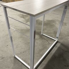 【美品】ニトリ 折りたたみデスク Nボルダ 白系 簡易デスク 持ち運び可能 早い者勝ち 引取歓迎 配送OKの画像