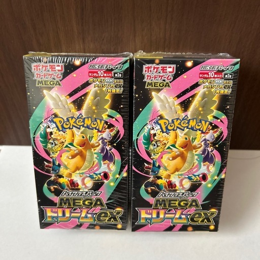 ポケモンカード　メガドリームEX  2BOX