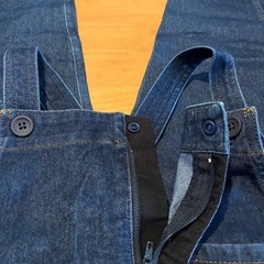 ★☆★☆ (中古・着用歴あり) 子供用　サイズ120〜130 
男女兼用　オーバーオール　★☆☆★の画像