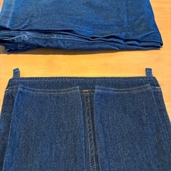 ★☆★☆ (中古・着用歴あり) 子供用　サイズ120〜130 
男女兼用　オーバーオール　★☆☆★の画像