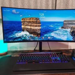 PCモニター 34インチ Huawei　MetaView GT34の画像