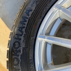 YOKOHAMA ice GUARD iG50plus 2017年製造　ホイール付き　ナットなしの画像