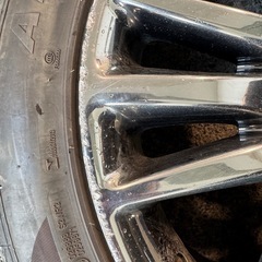 レクサス600h 純正オプション　19インチ　 の画像