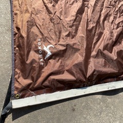 キャンピングトレーラー仕様　タープの画像