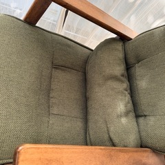 ロッキングチェア グリーンの画像