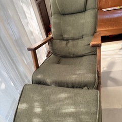 ロッキングチェア グリーンの画像