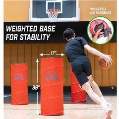 【中古】 ブロッカー　ダミーポップアップディフェンダー3個セットの画像