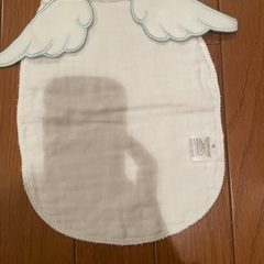 天使のガーゼ　羽根モチーフ 汗取りパッドの画像