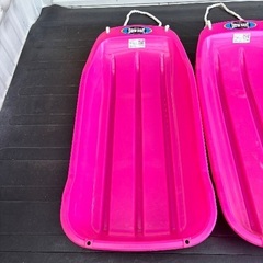 ソリ　大人用2台、子供用1台　3台セットの画像