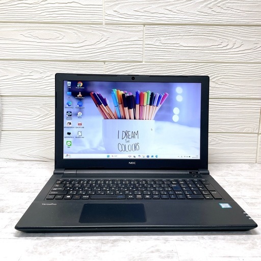 7世代 Core i7 ×SSD512GB×12GBの爆速モデル！在宅ワーク・副業・画像編集も快適 NEC 15.6型 テンキー付 Windows11 初期設定済みノートパソコン✨