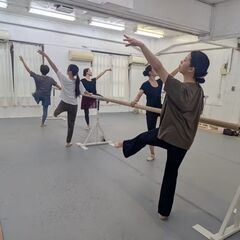梅田の大人バレエ日曜日クラス👯の画像