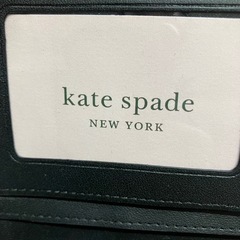 W2511-734 kate spade 二つ折り財布 中古の画像