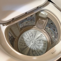 HITACHI 縦型　洗濯乾燥機の画像