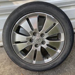 トヨタ純正アルファードアルミホイール4本の画像