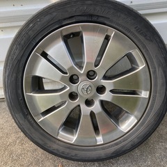 トヨタ純正アルファードアルミホイール4本の画像