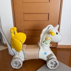 ユニコーン 乗用おもちゃ 揺れる機能付きの画像
