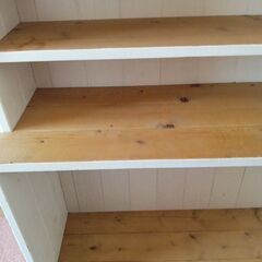 ハンドメイド　ナチュラル棚の画像