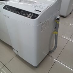 ★リユースのサカイ日立店★HJ8455 SHARP 乾燥付き洗濯機 5.5ｋｇ 20年製 動作確認／クリーニング済み の画像