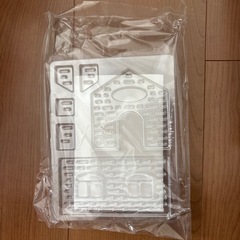 明治お菓子の家　　型と台紙のみの画像