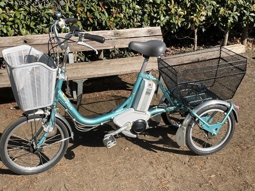 三輪電動アシスト自転車　 PASワゴン　18/16インチ