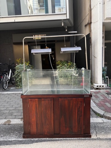 ネイチャーアクアリウム1200水槽セット　格安　  大阪市中央区　まずはお問い合わせを！