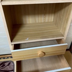 収納棚＊細かいものの収納にぴったりです◆大分市岩田町お取引の画像