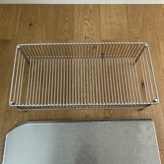 キッチン　水切りカゴ　ラバーゼ　スリムの画像