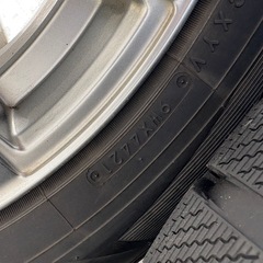 トヨタ　RAV4 ハリアー　スタッドレスホイールセット　Toyo 2021年製の画像