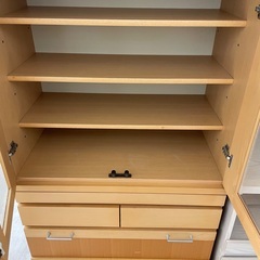 ◇ドリーム尼崎1号館◇【ジモティー割引対象商品】2枚扉食器棚の画像