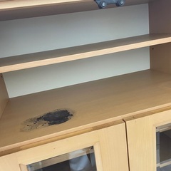 ◇ドリーム尼崎1号館◇【ジモティー割引対象商品】2枚扉食器棚の画像