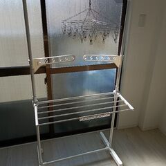 ニトリ 室内物干しハンガーの画像