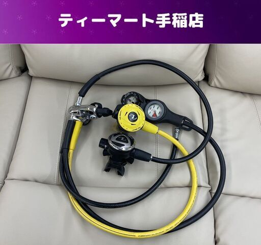 TUSA レギュレーターセット オクトパス 残圧計 コンパス ツサ ダイビング用品 現状品 札幌市手稲区