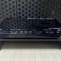 アイリスオーヤマ IHクッキングヒーターテーブルつき付きの画像