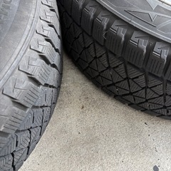 トヨタ純正　80 60 ハリアー　ブリヂストン スタッドレスタイヤの画像