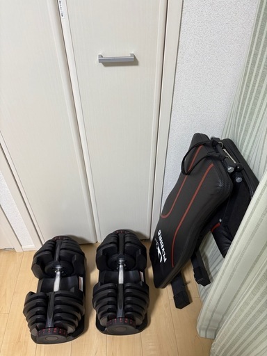 可変式ダンベル40kg×2 可変式ベンチ台　