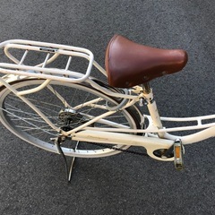 オートライト付き自転車 26インチ　ママチャリ 女の子用 の画像