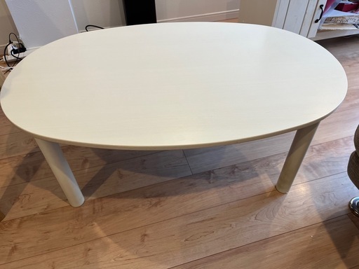 【美品】ニトリ こたつテーブル ／こたつ未使用・ヒーター新品同様