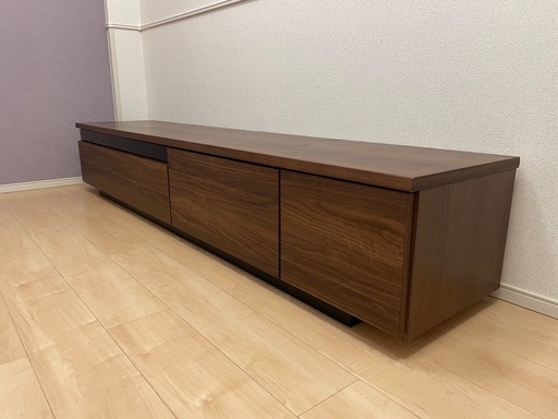 3年使用】LOWYA ローテレビ台 幅180 (出品太郎) いずみ中央の収納家具