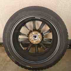 スタッドレスタイヤ★DUNLOP WINTER MAXX WM02★205/50R17 4本★ホイール付の画像