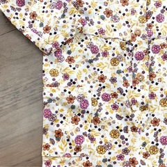 【新品未使用品❁⃘】花柄ロンパース 68cmの画像