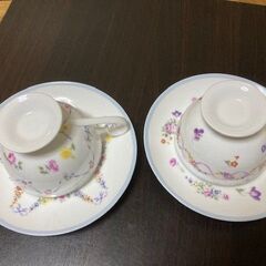 ティーカップ（ペア）の画像
