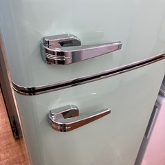 「安心の1年保証付。【IRIS OHYAMA ２ドア冷蔵庫 PRR-122D-LG 2023年製 114L】取りに来れる方限定。」の画像