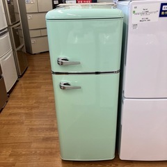「安心の1年保証付。【IRIS OHYAMA ２ドア冷蔵庫 PRR-122D-LG 2023年製 114L】取りに来れる方限定。」の画像
