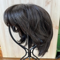 人毛100%ウィッグ　未使用の画像