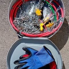 タイヤチェーン雪道楽YQ109～未使用保管品の画像