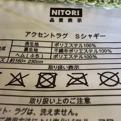 ラグ グリーンの画像