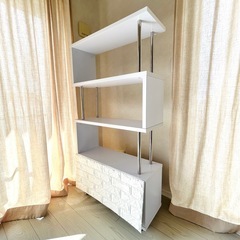 【お譲りする方決まりました】
オープンラック　オシャレな収納棚の画像